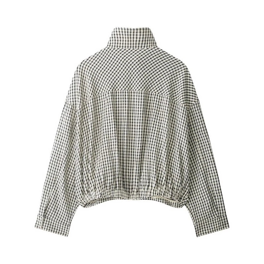 Freya | Timeless Plaid Shacket for Autumn