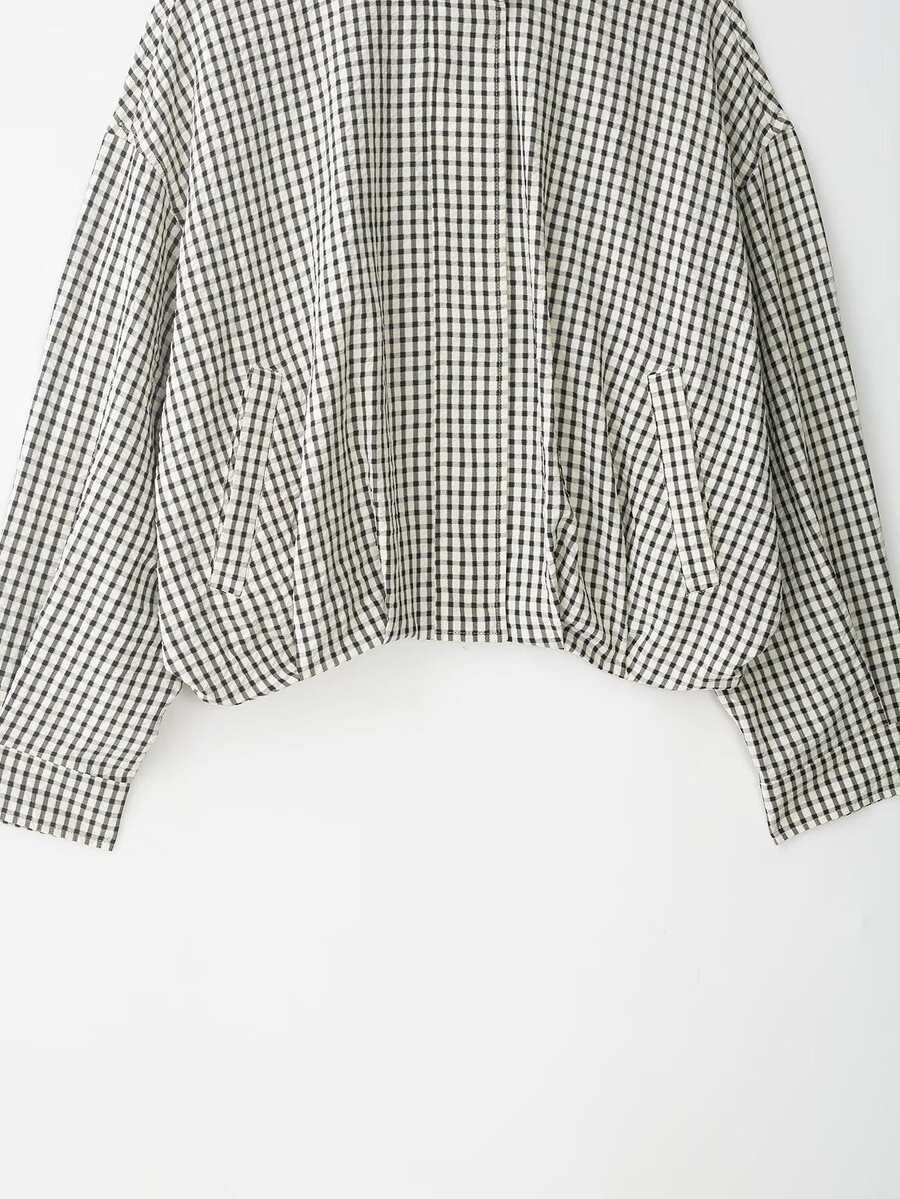 Freya | Timeless Plaid Shacket for Autumn