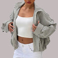 Freya | Timeless Plaid Shacket for Autumn