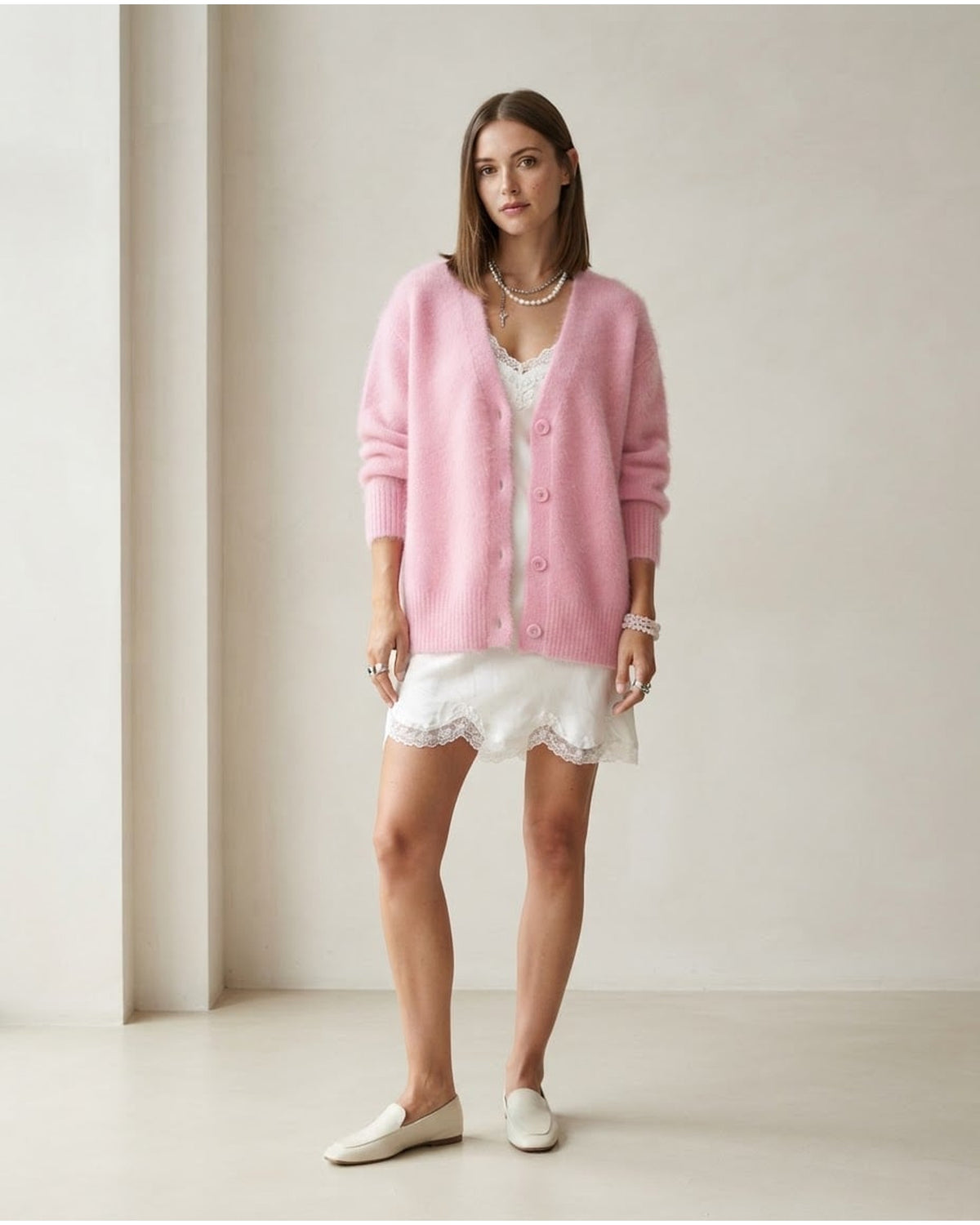 Amelia | Effortless Cardigan for Autumn/Winter - Front View
