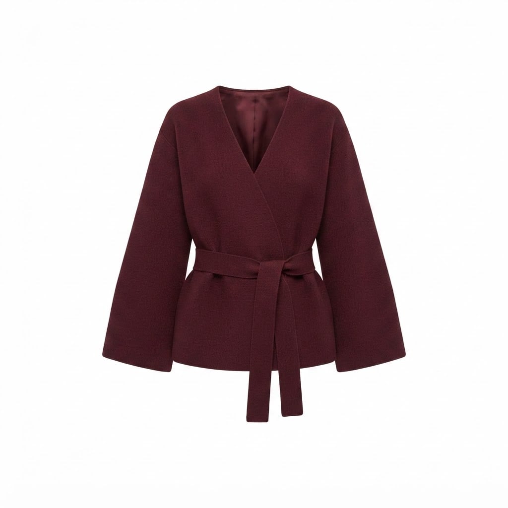 Amelia | Elegant Wrap Blazer for Autumn/Winter - Product Photo