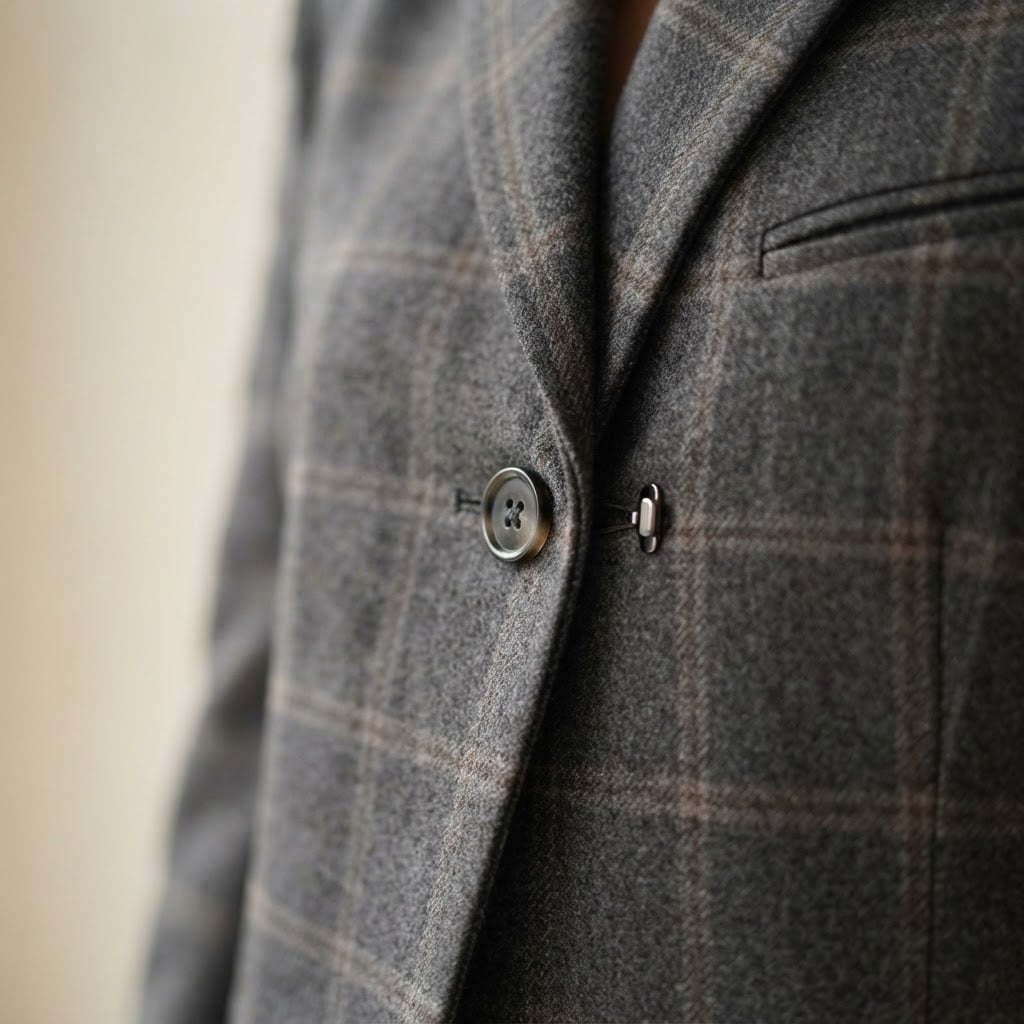 Amelia | Refined Blazer for Autumn/Winter - Detail Close-Up