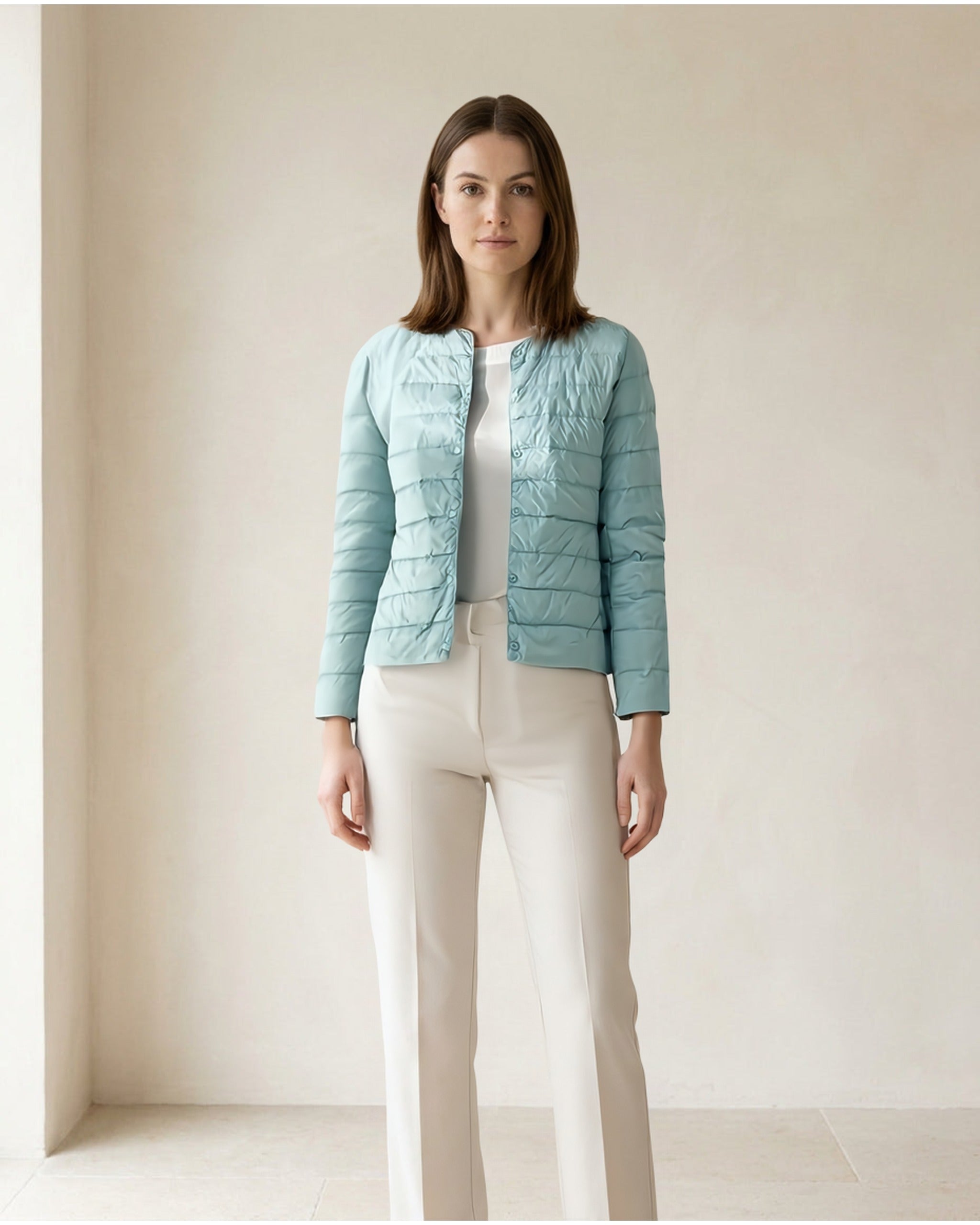 Amelia | Refined Puffer Coat for Winter | Part 1 — Hero / Front