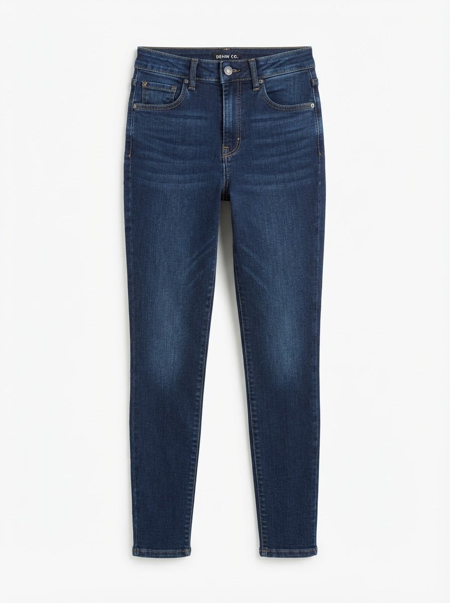 Amelia - Refined Stretch Denim for Autumn/Winter — dark blue part-3