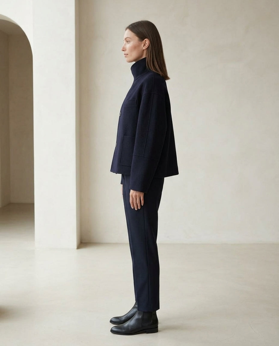 Amelia | Sophisticated Jacket for Autumn/Winter - Side View