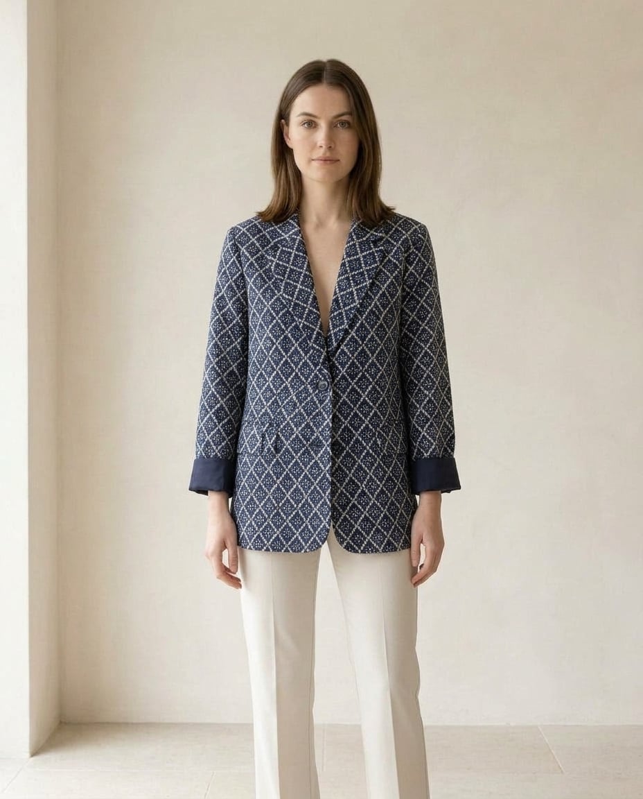 Amelia | Sophisticated Jacket for Autumn/Winter — front | Maison Perigee