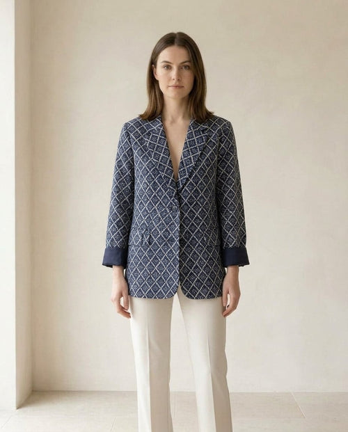 Amelia | Sophisticated Jacket for Autumn/Winter — front | Maison Perigee