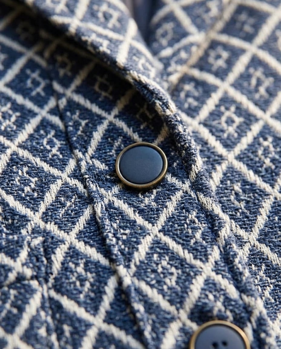 Amelia | Sophisticated Jacket for Autumn/Winter — detail | Maison Perigee