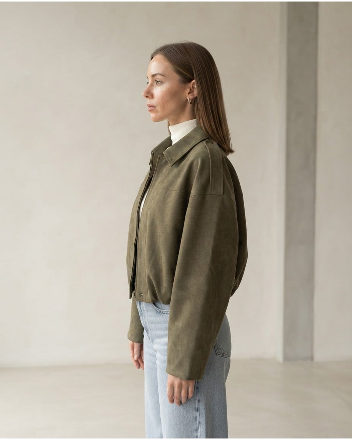 Amelia | Sophisticated Jackets for Autumn/Winter - Side View