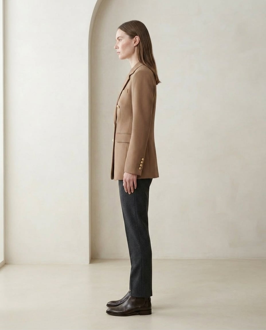 Amelia | Timeless Blazer for Autumn/Winter - Side View
