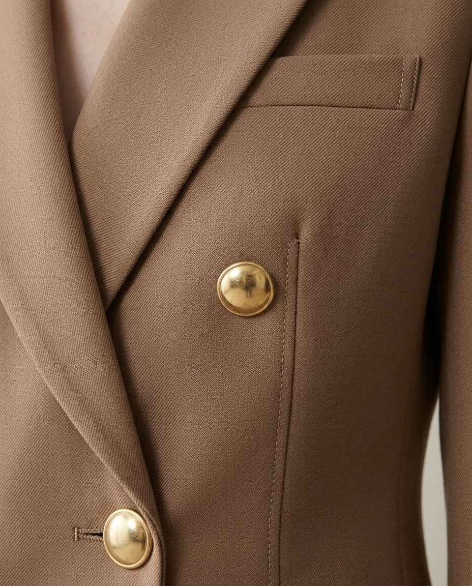 Amelia | Timeless Blazer for Autumn/Winter - Detail Close-Up
