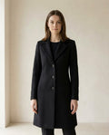 Amelia | Timeless Wool Coat for Autumn/Winter — front | Maison Perigee