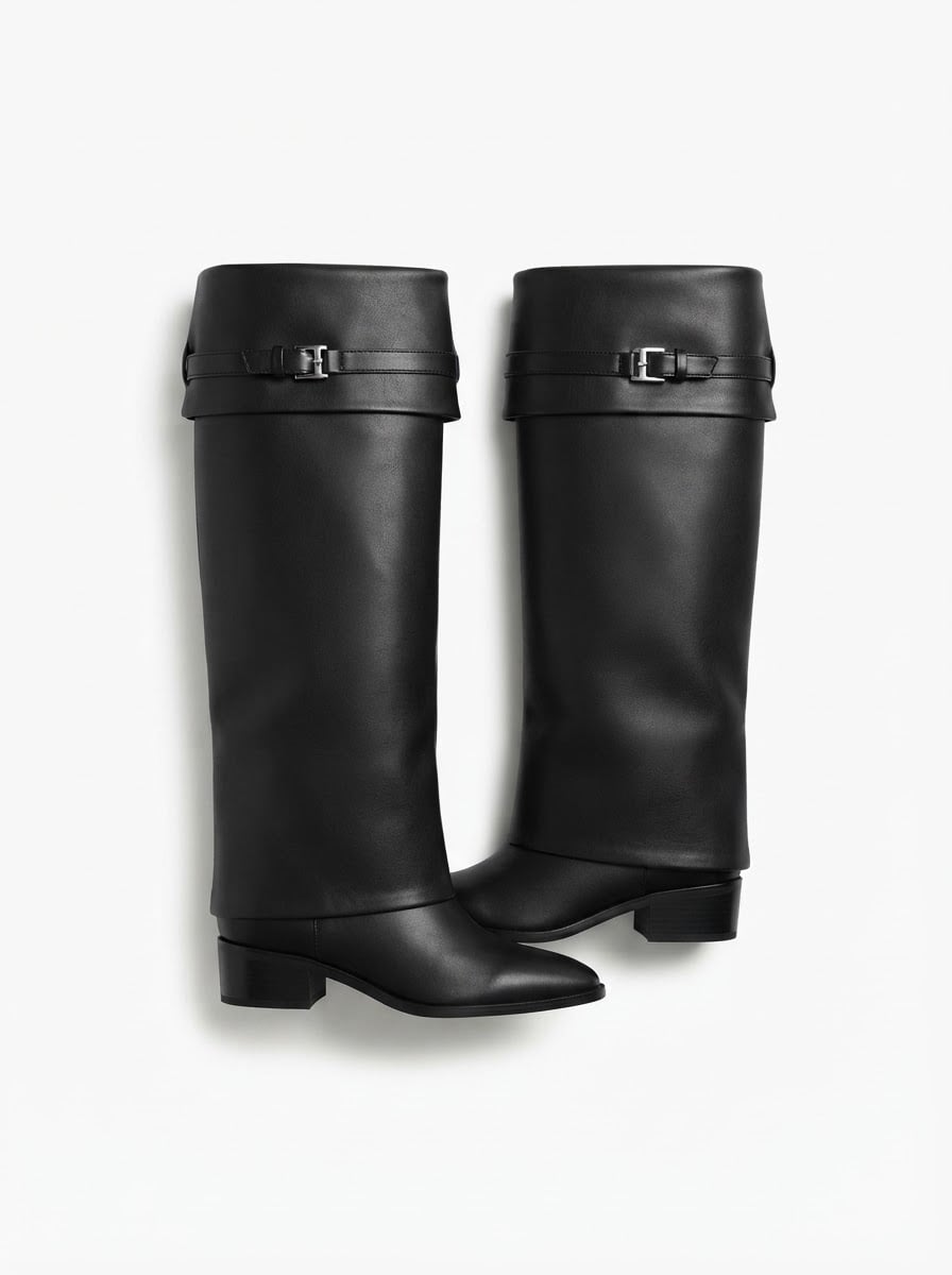 Amelie - Chelsea Riding Boots - flat lay