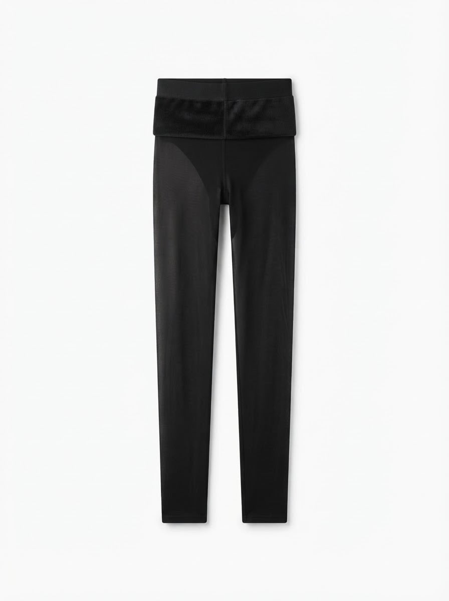 Amelie - Thermal Fleece Leggings - flat lay