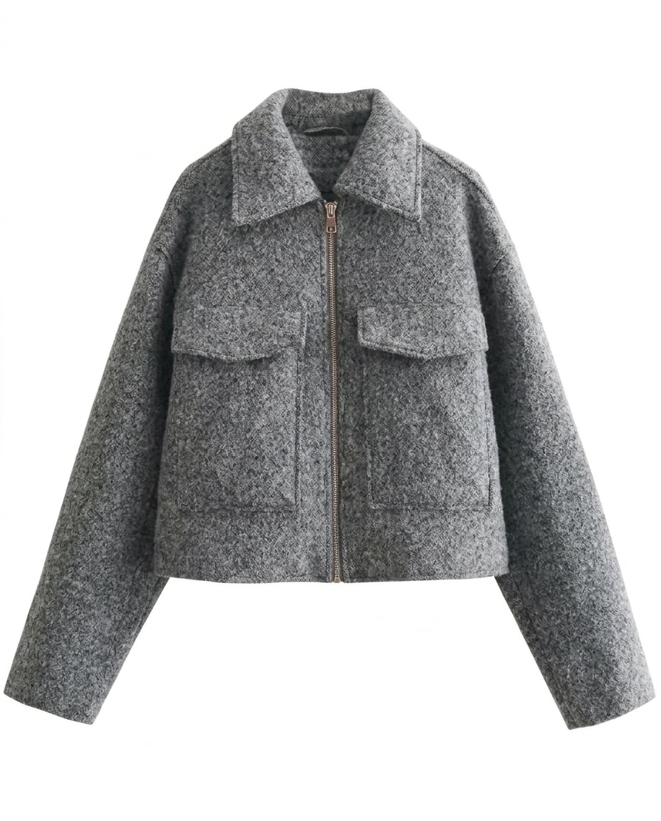 Anouk | Classic Boxy Tweed Jacket for Winter — Maison Perigee — part-3