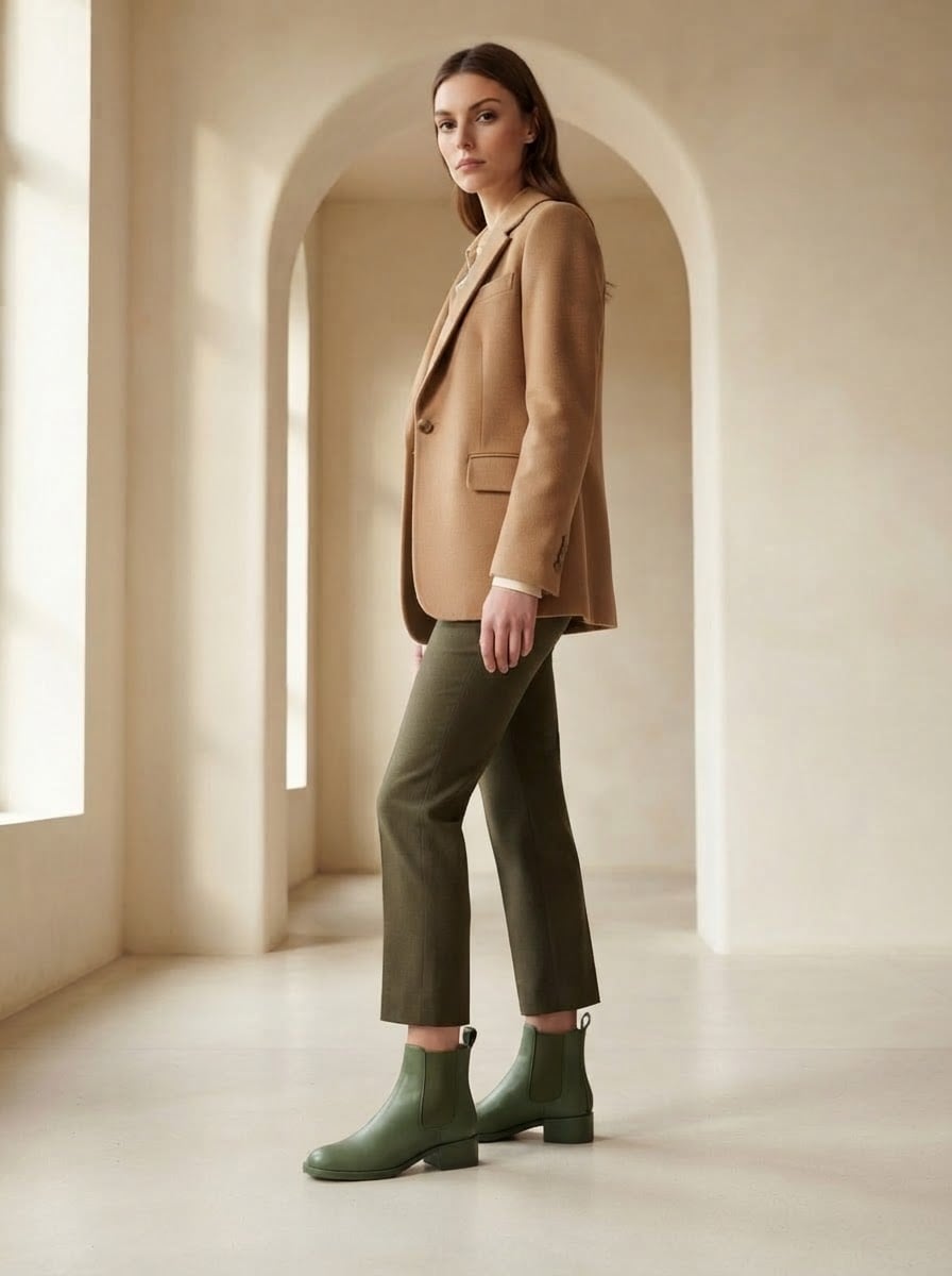 Camille - Chelsea Riding Boots - side view
