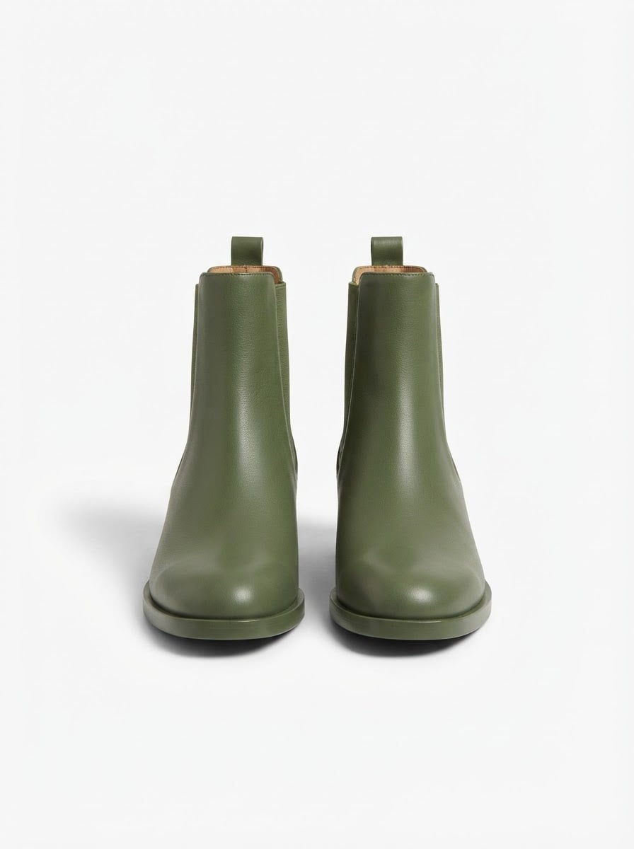 Camille - Chelsea Riding Boots - flat lay