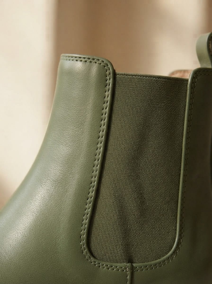 Camille - Chelsea Riding Boots - detail close-up