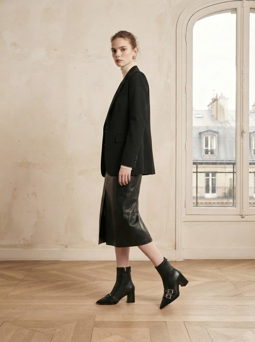 Camille - Chelsea Riding Boots - side view