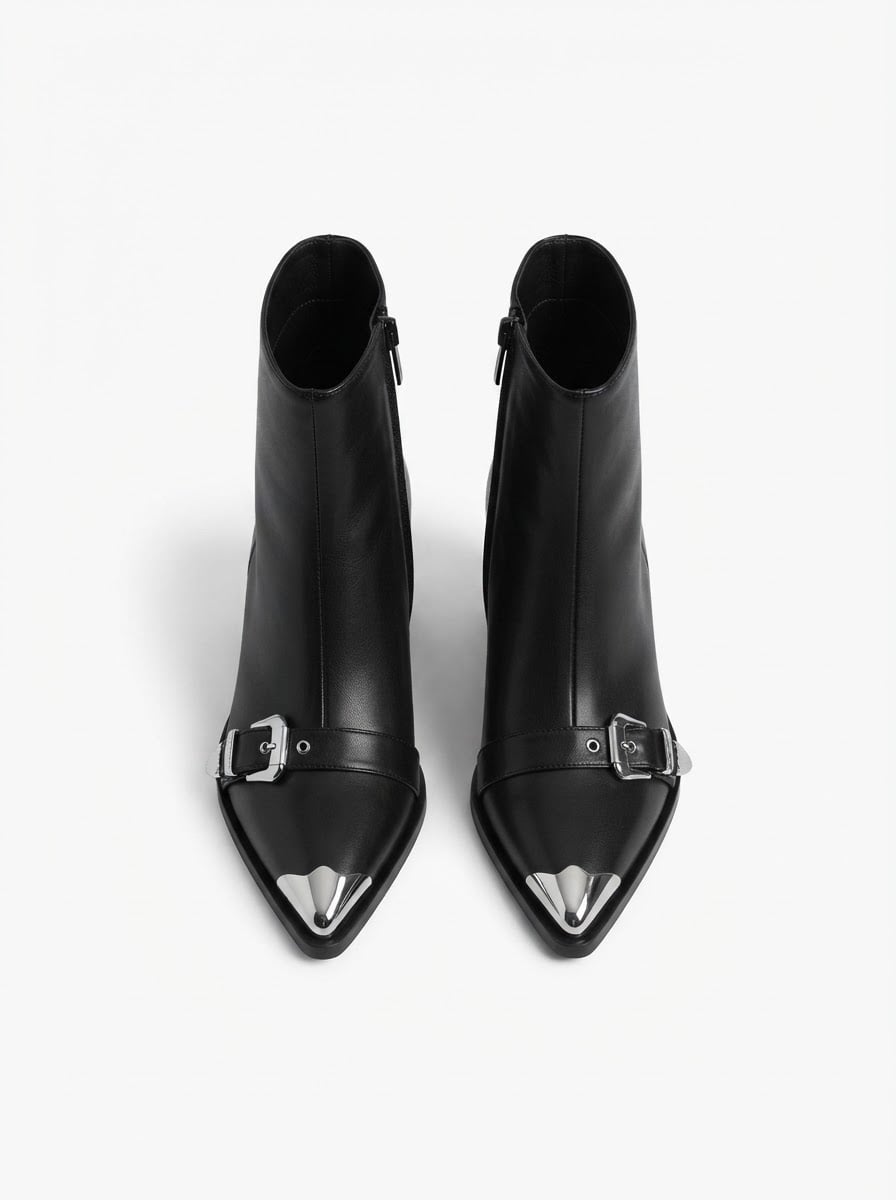 Camille - Chelsea Riding Boots - flat lay