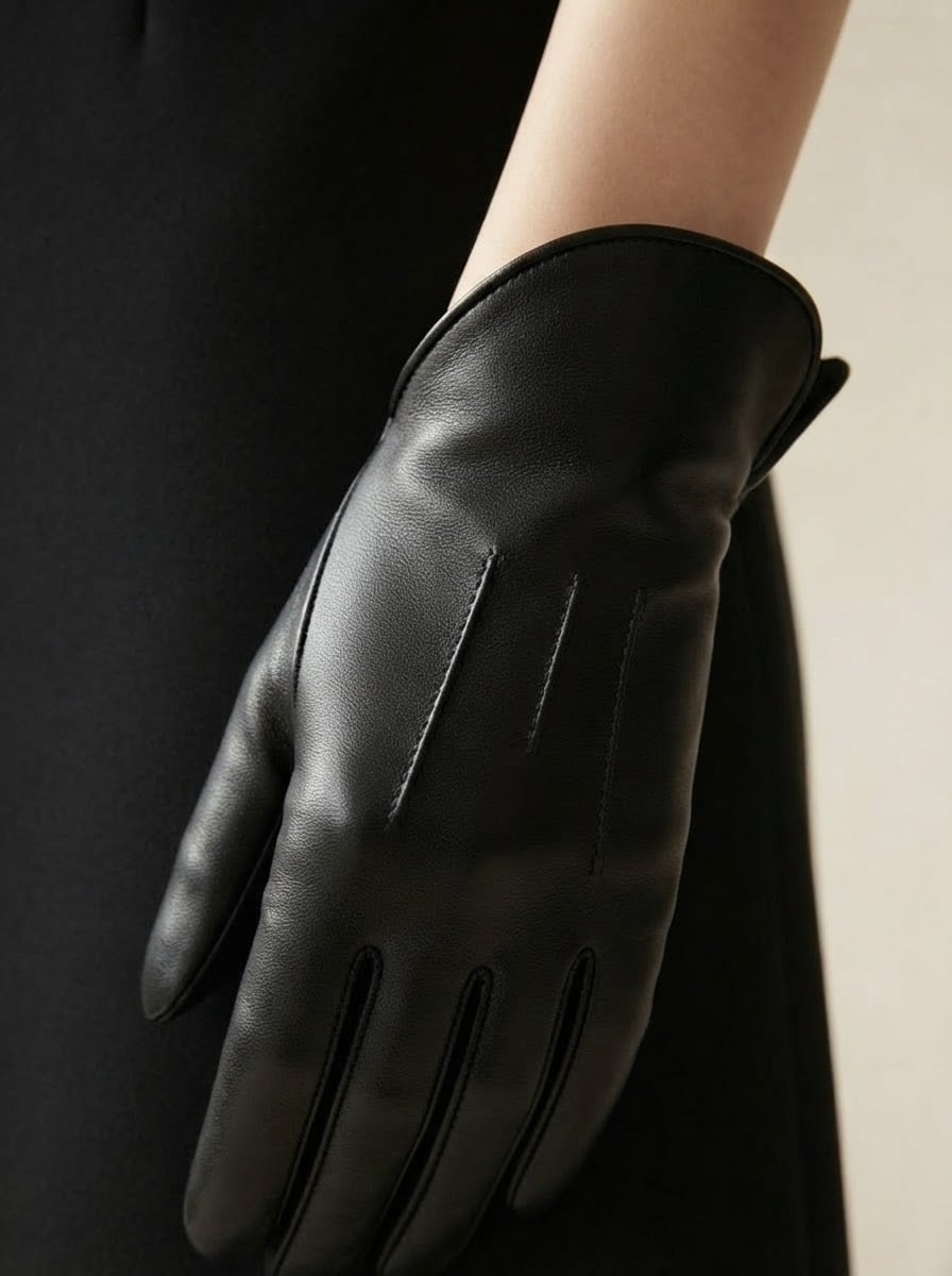 Camille - Luxe Winter Accessory - detail close-up