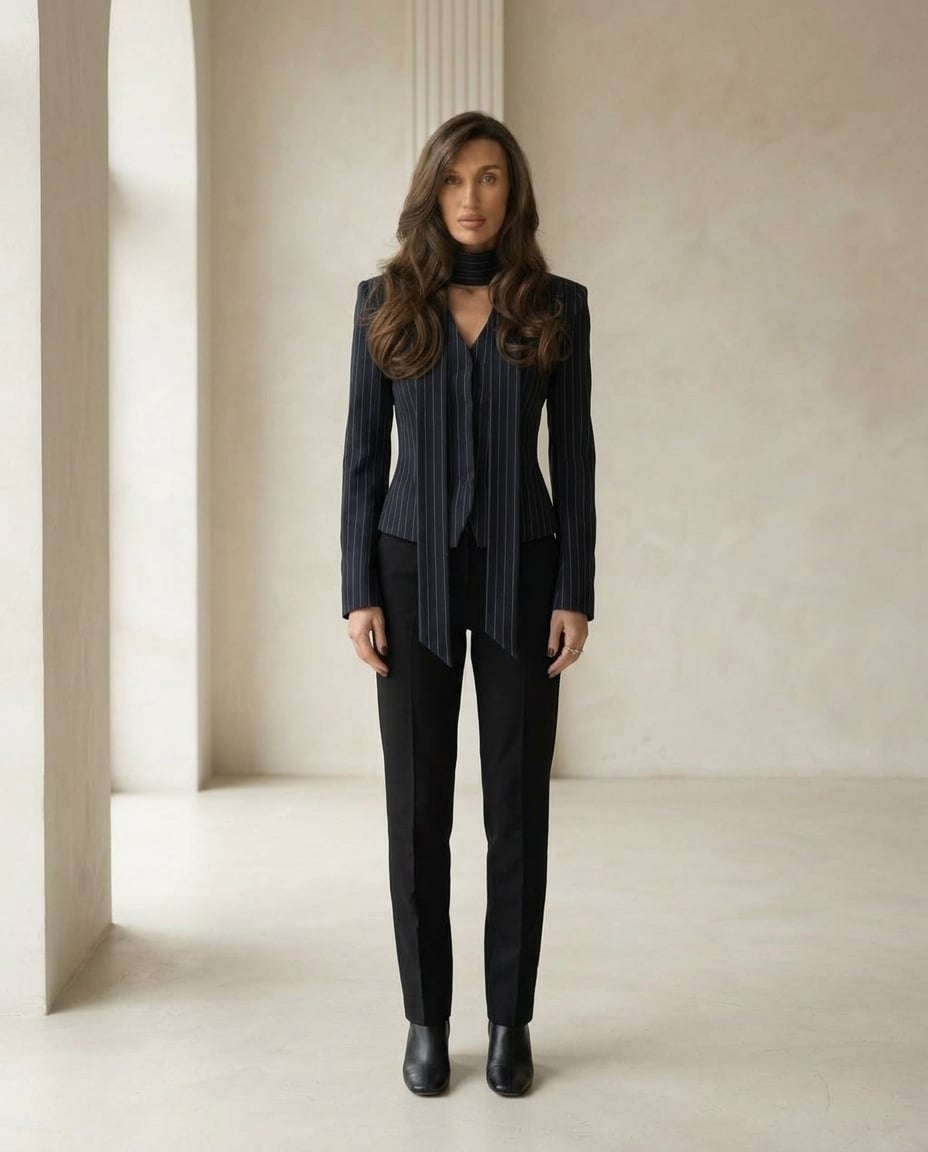 Charlotte | Elegant Blazer for Autumn/Winter - Front View