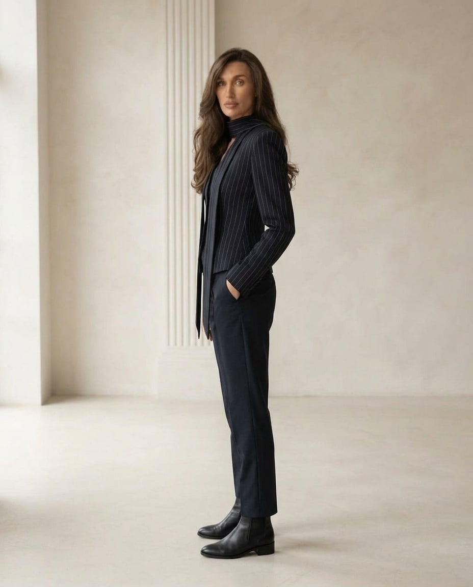 Charlotte | Elegant Blazer for Autumn/Winter - Side View