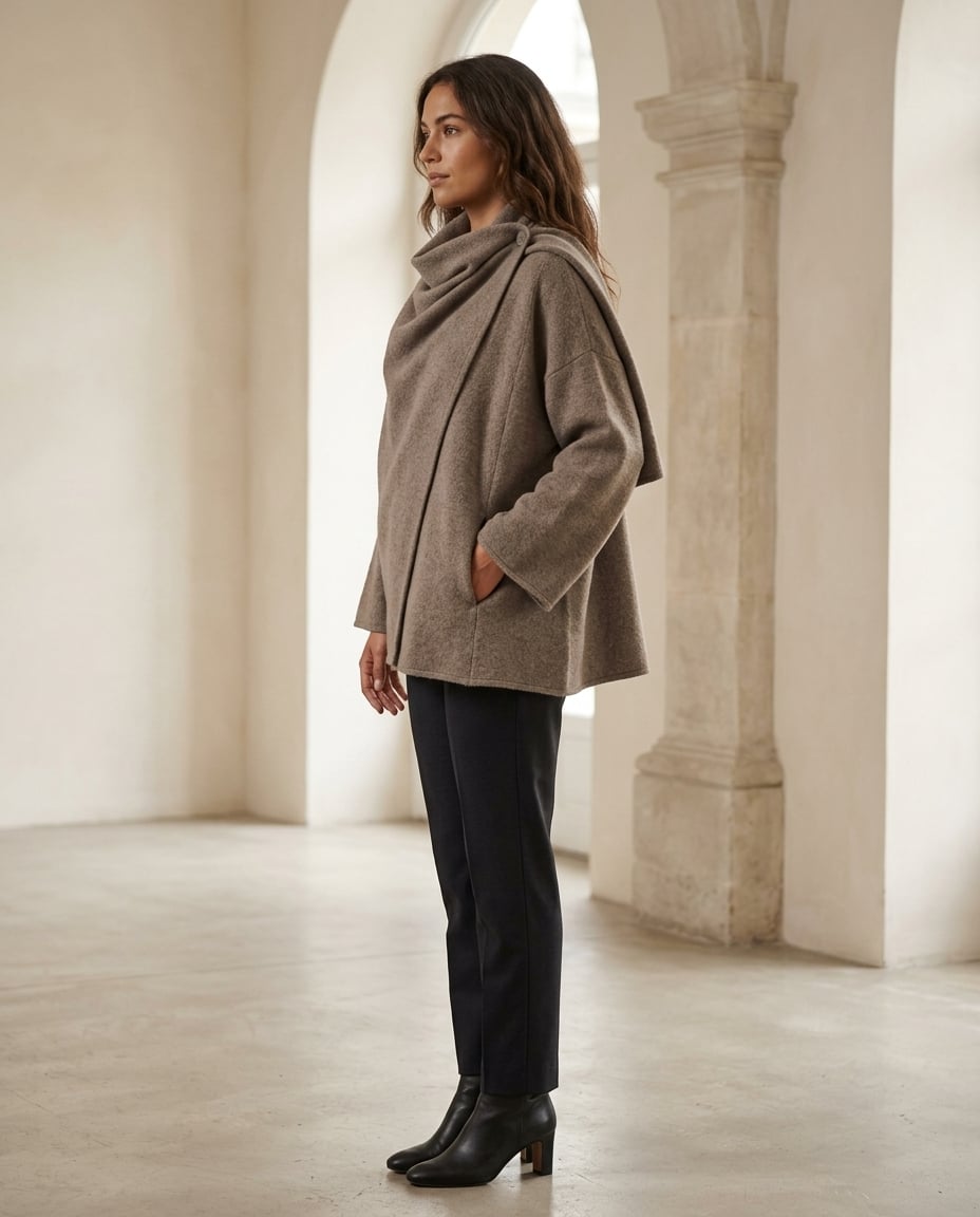 Charlotte | Elegant Sweater for Autumn/Winter - Side View