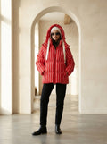 Charlotte - Quilted Puffer Coat - front view