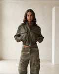 Charlotte | Refined Bomber Jacket for Autumn/Winter - Front View