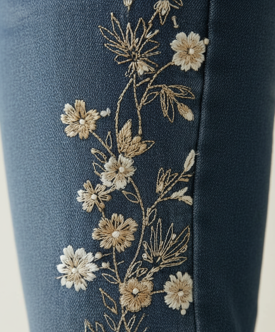 Charlotte | Refined Embroidered Jeans for Autumn/Winter - part 4