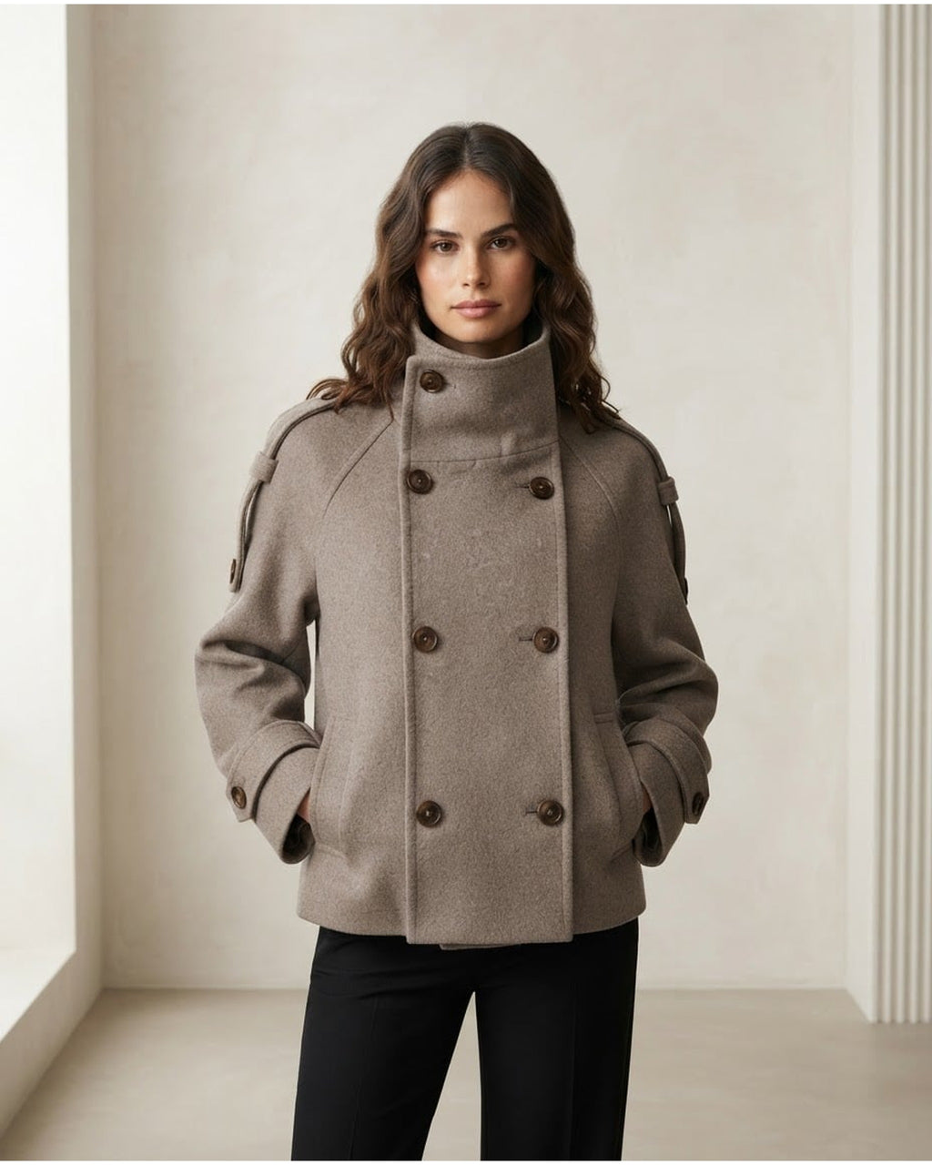 Charlotte | Refined Jacket for Autumn/Winter - Front View