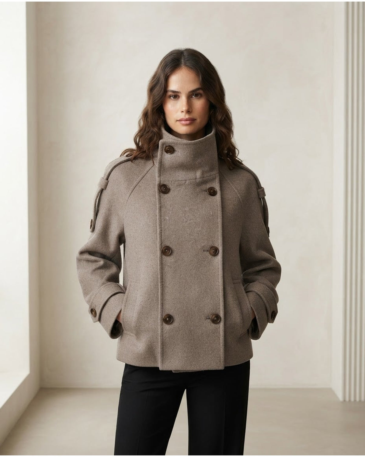 Charlotte | Refined Jacket for Autumn/Winter - Front View