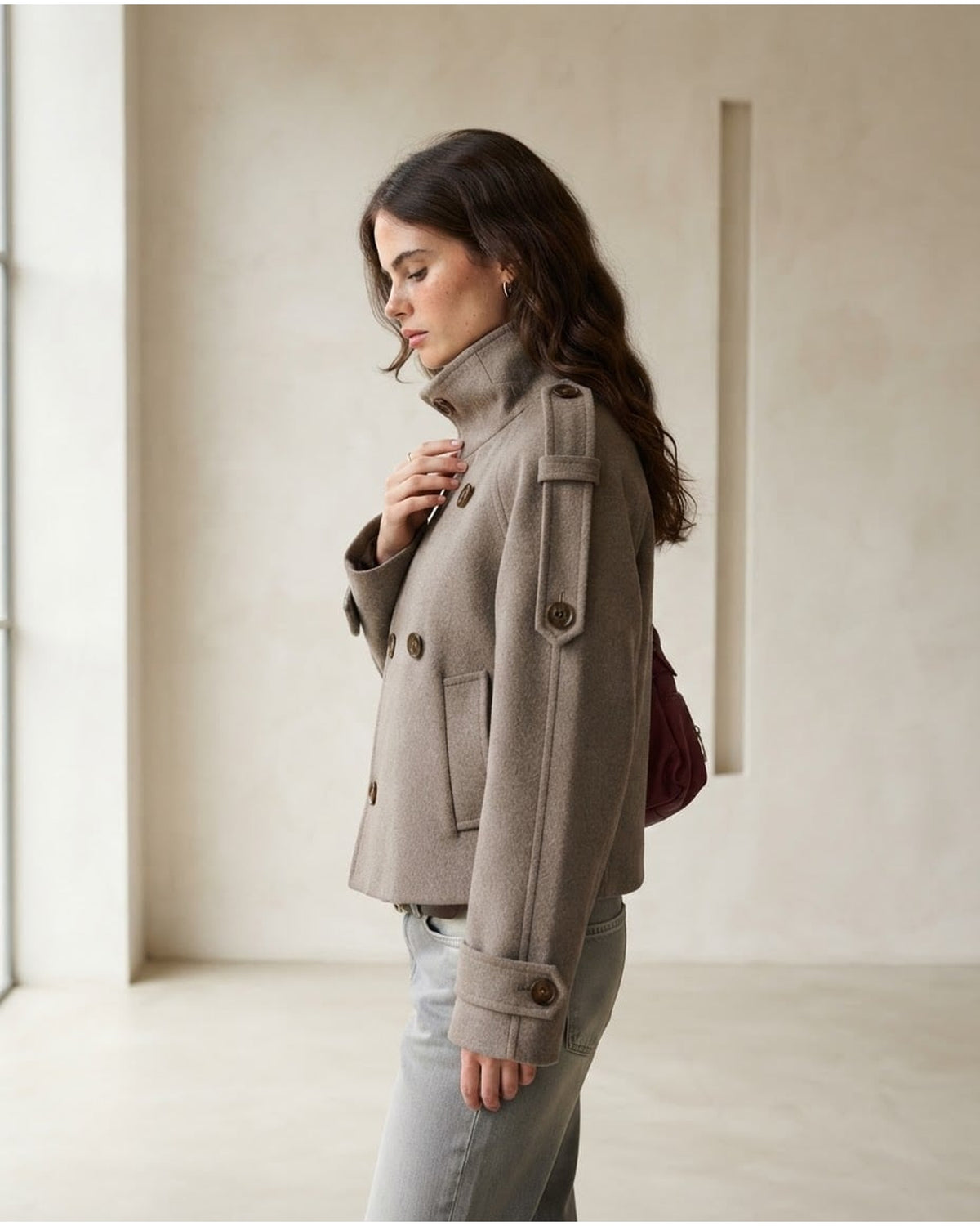 Charlotte | Refined Jacket for Autumn/Winter - Side View