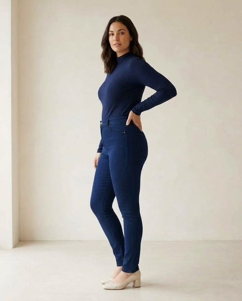 Charlotte | Refined Skinny Pants — side | Maison Perigee