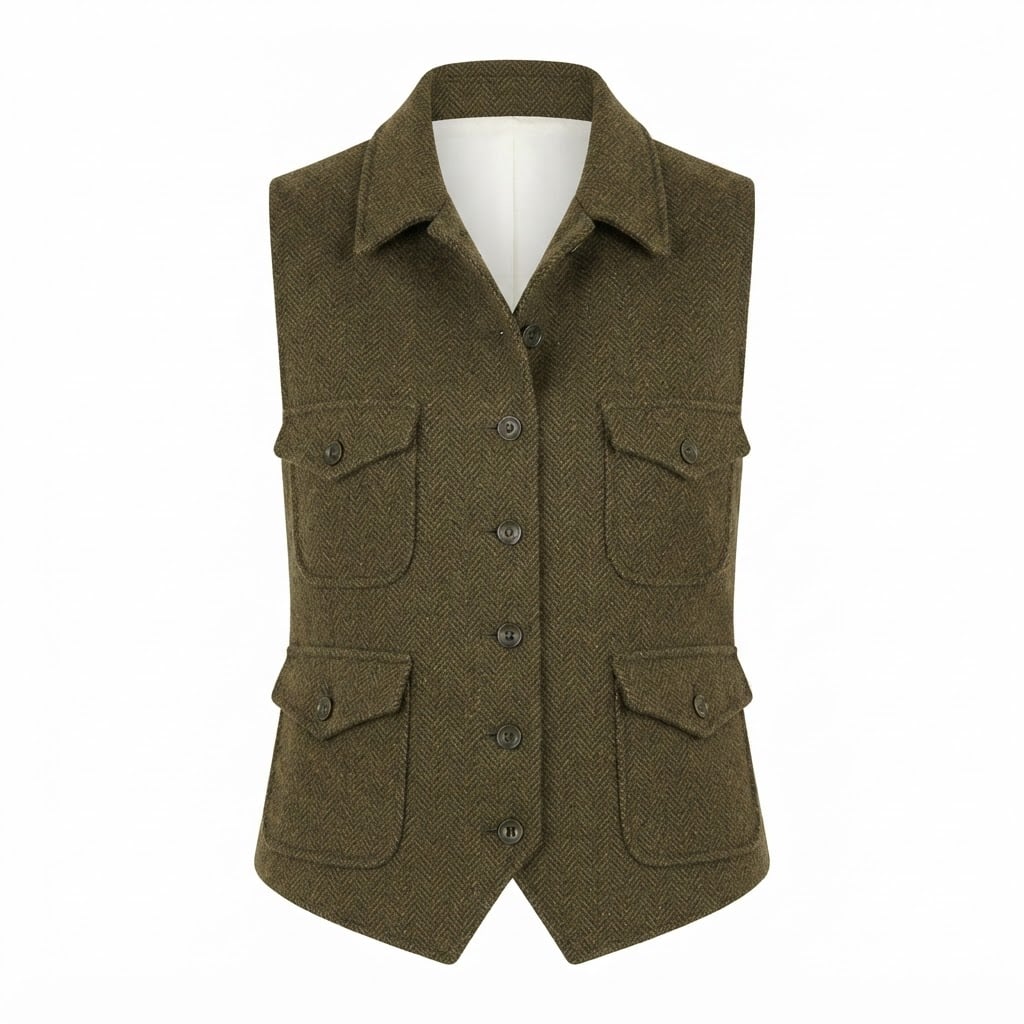 Charlotte | Refined Utility Vest for Autumn/Winter - Product Photo