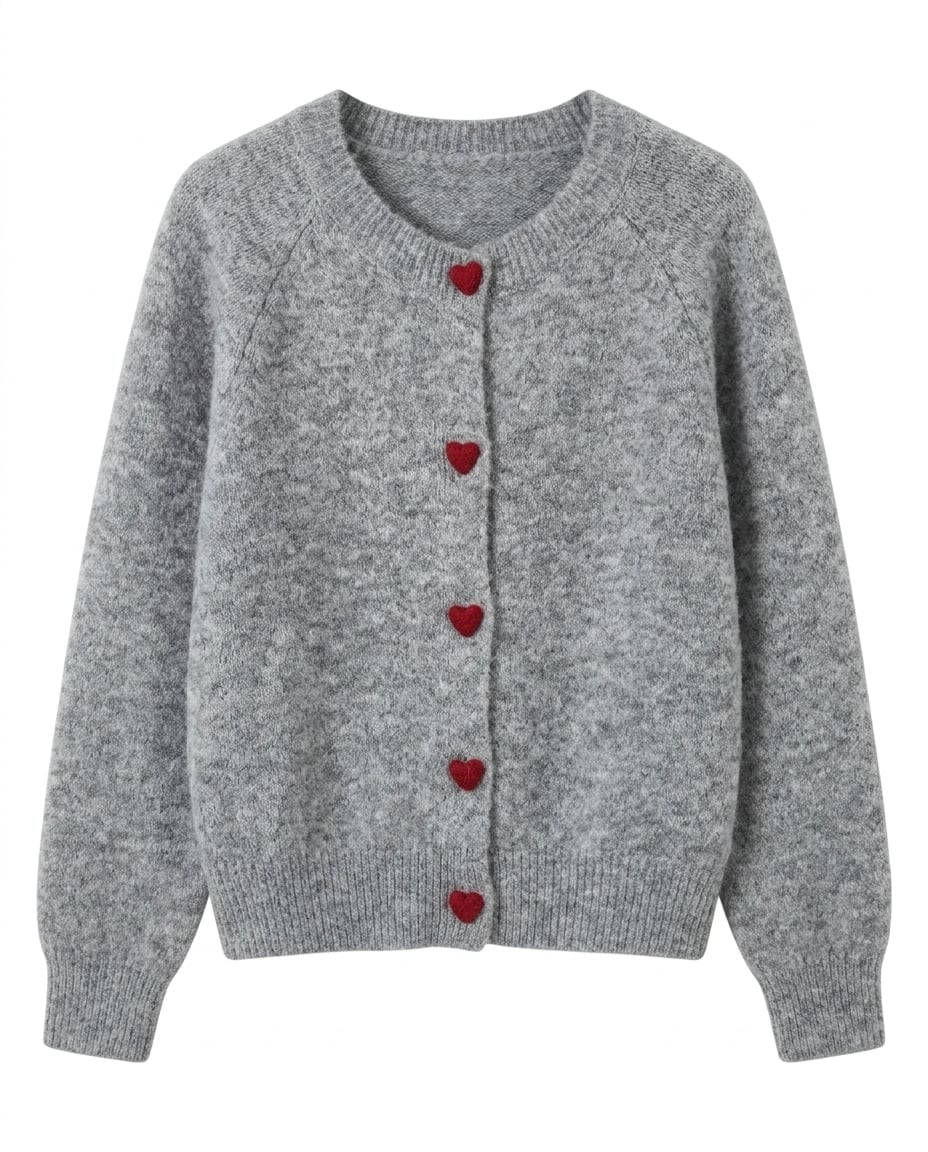 Colette | Elegant Toggle Duffle Coat for Winter - flat lay