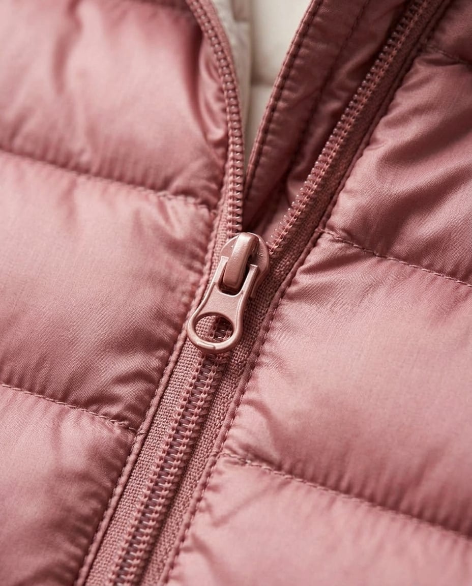 Ella | Effortless Quilted Puffer for Autumn/Winter — detail | Maison Perigee