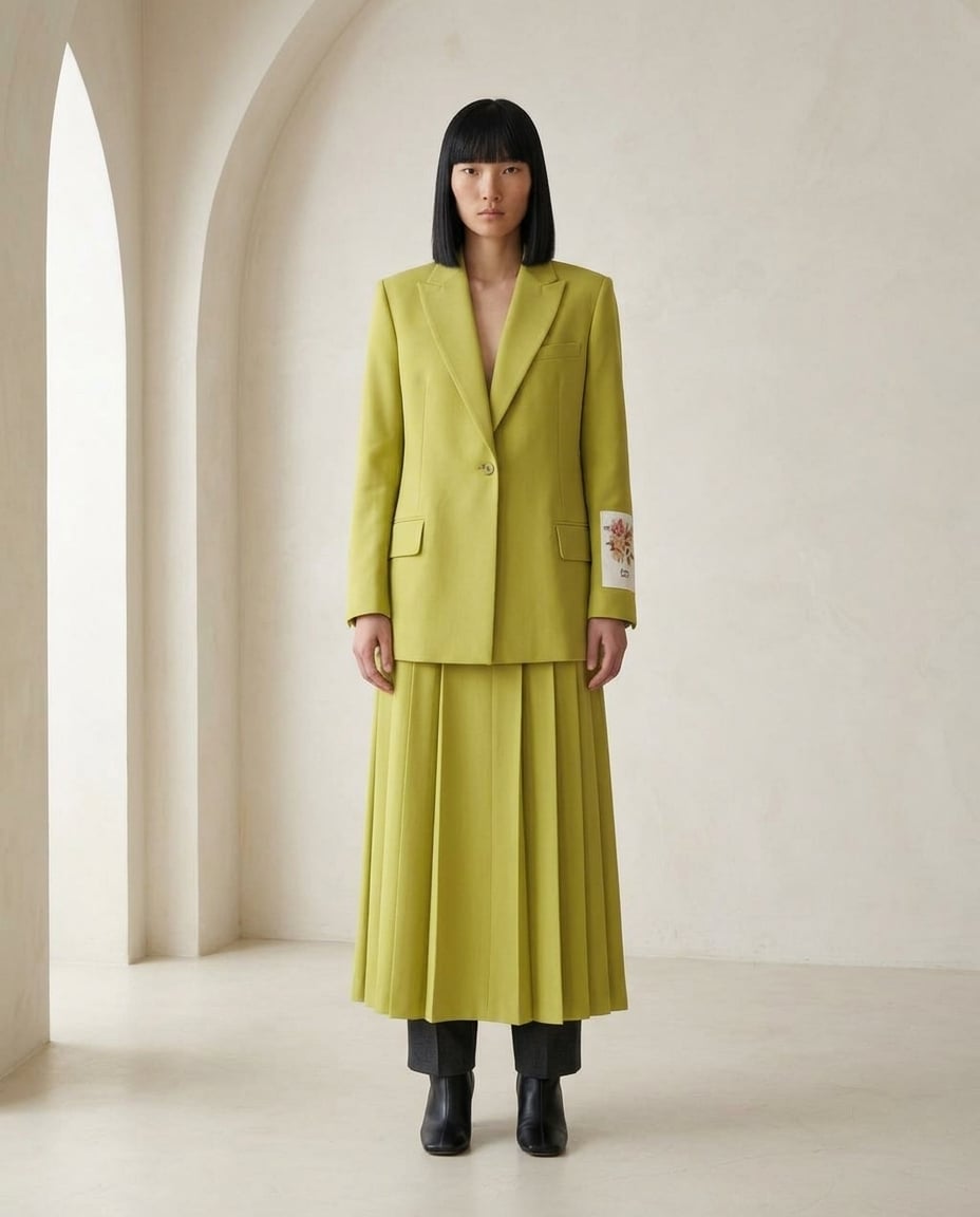 Ella | Elegant Blazer for Autumn/Winter - Front View