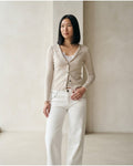 Ella | Elegant Cardigan for Autumn/Winter - Front View