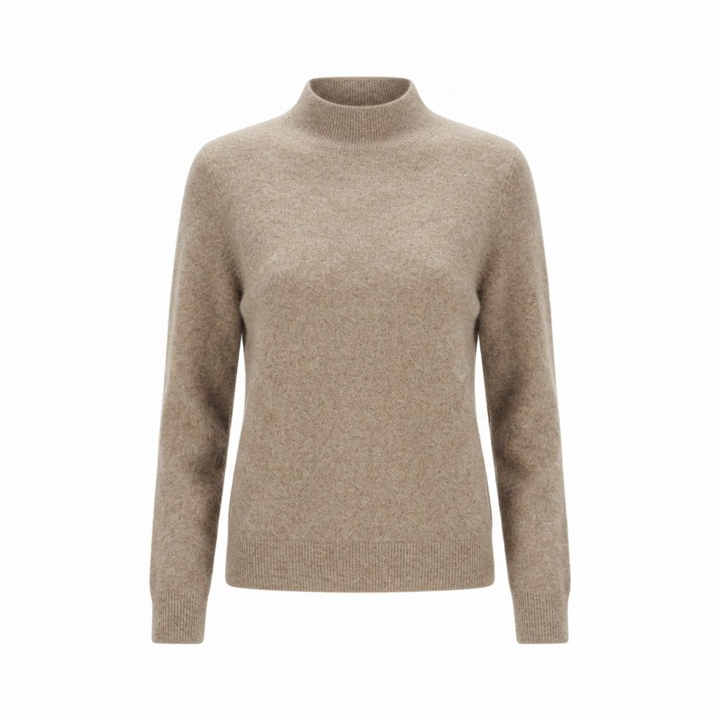 Ella | Elegant Mock Neck Sweater for Autumn/Winter - Product Photo