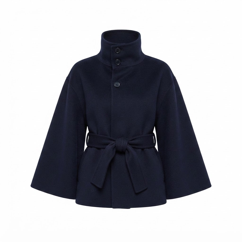 Ella | Elegant Navy Jacket for Autumn/Winter - Product Photo