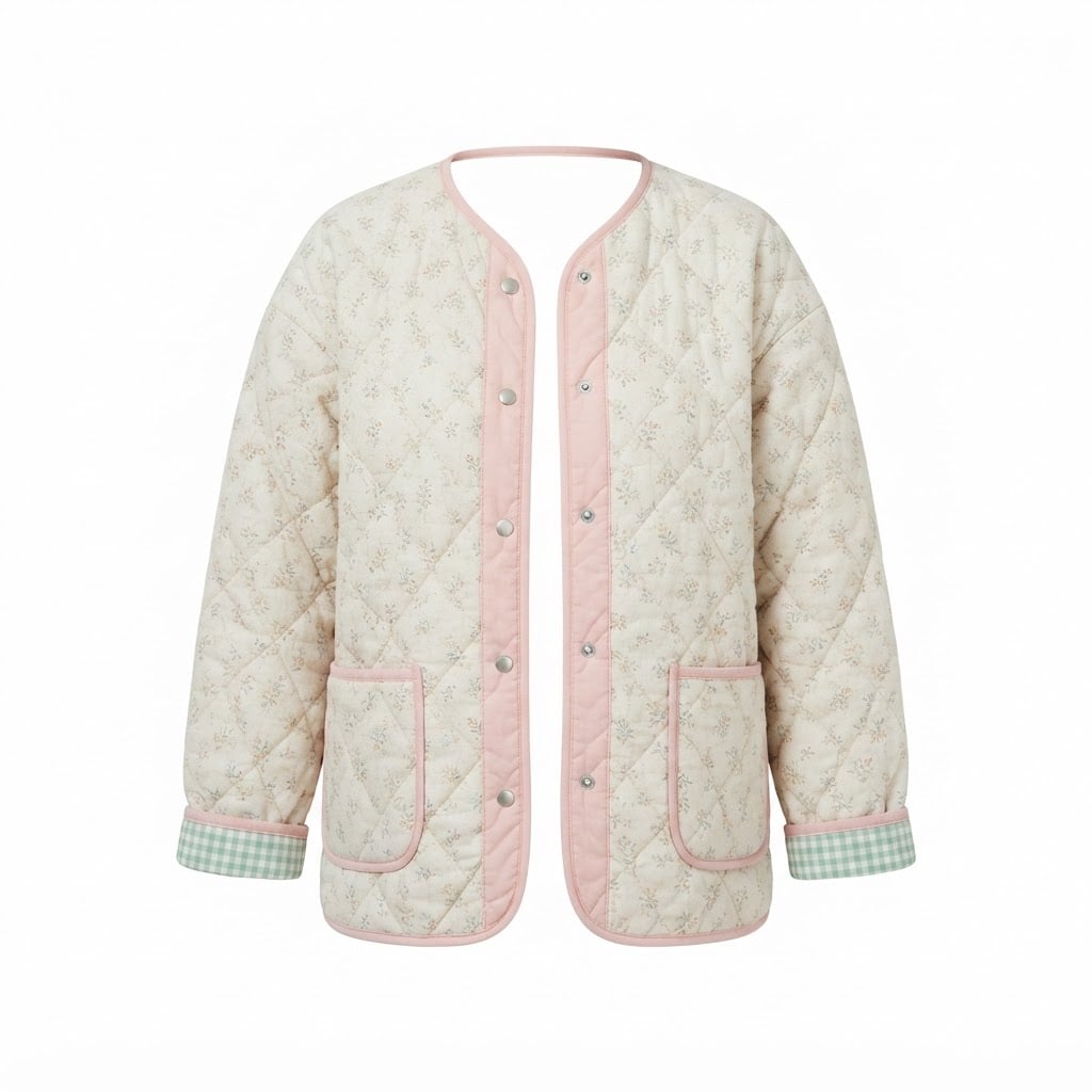 Ella | Elegant Quilted Jacket for Autumn/Winter - Product Photo