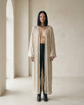 Ella | Elegant Sequin Cardigan for Autumn/Winter - Front View