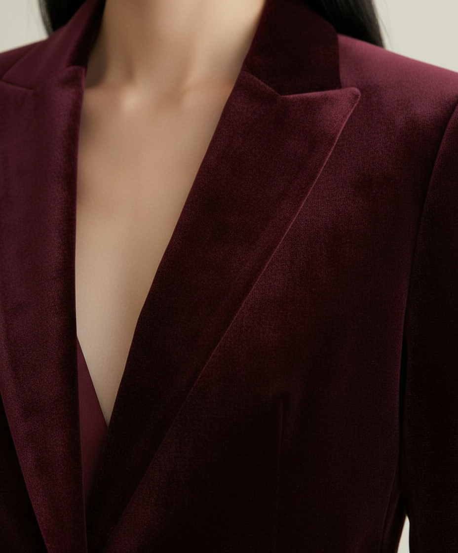 Ella | Refined Velvet Blazer for Autumn/Winter - part 4