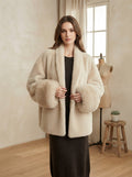 Éloïse - Luxe Faux Fur Coat for Winter - front view
