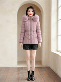 Éloïse - Quilted Puffer Coat - front view
