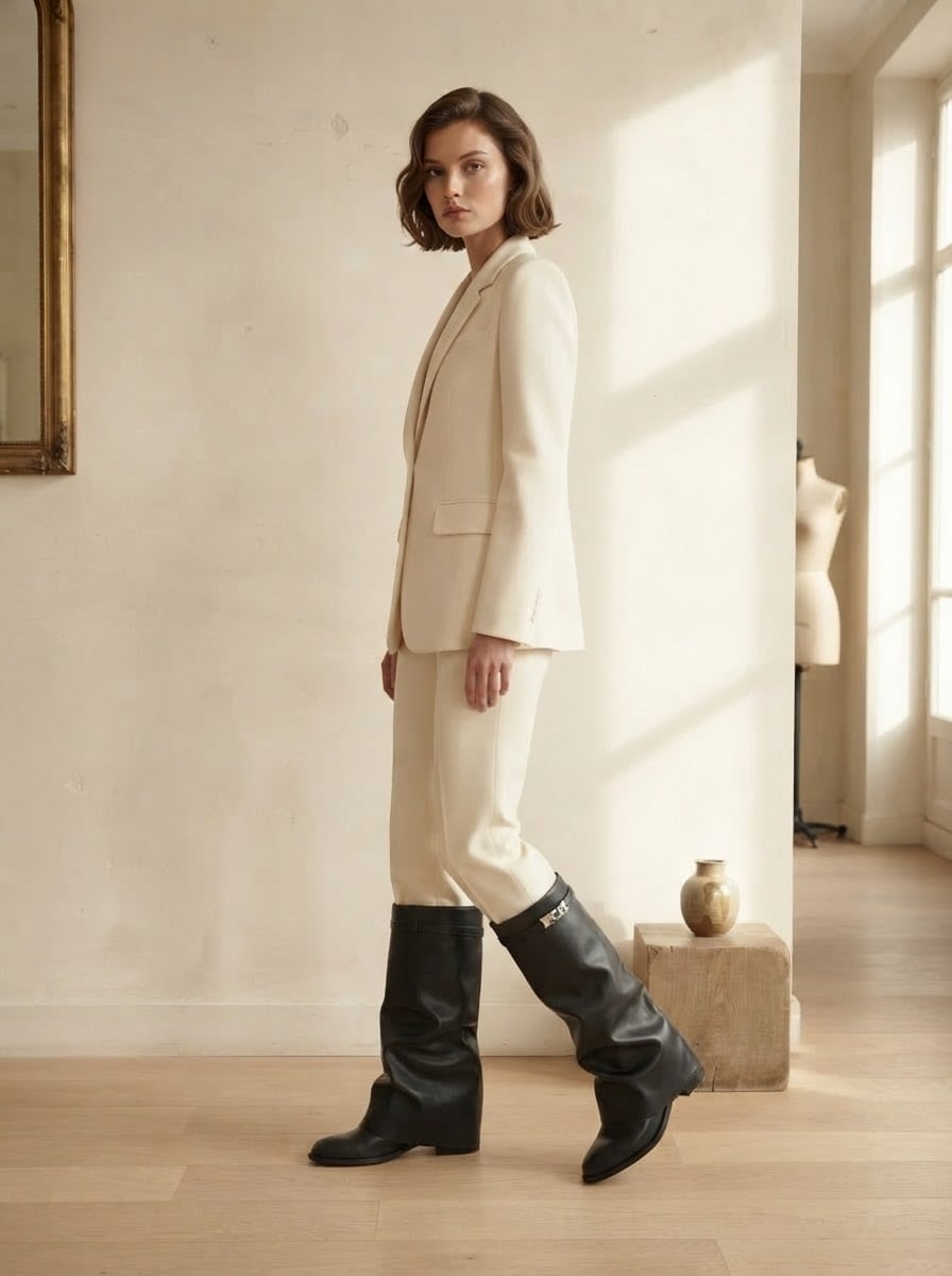 Florence - Chelsea Riding Boots - side view