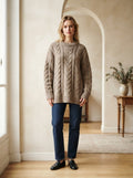 Florence - Oversized Chunky Knit Jumper - front view
