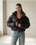 Freya | Effortless Puffer Jacket for Winter - Front View